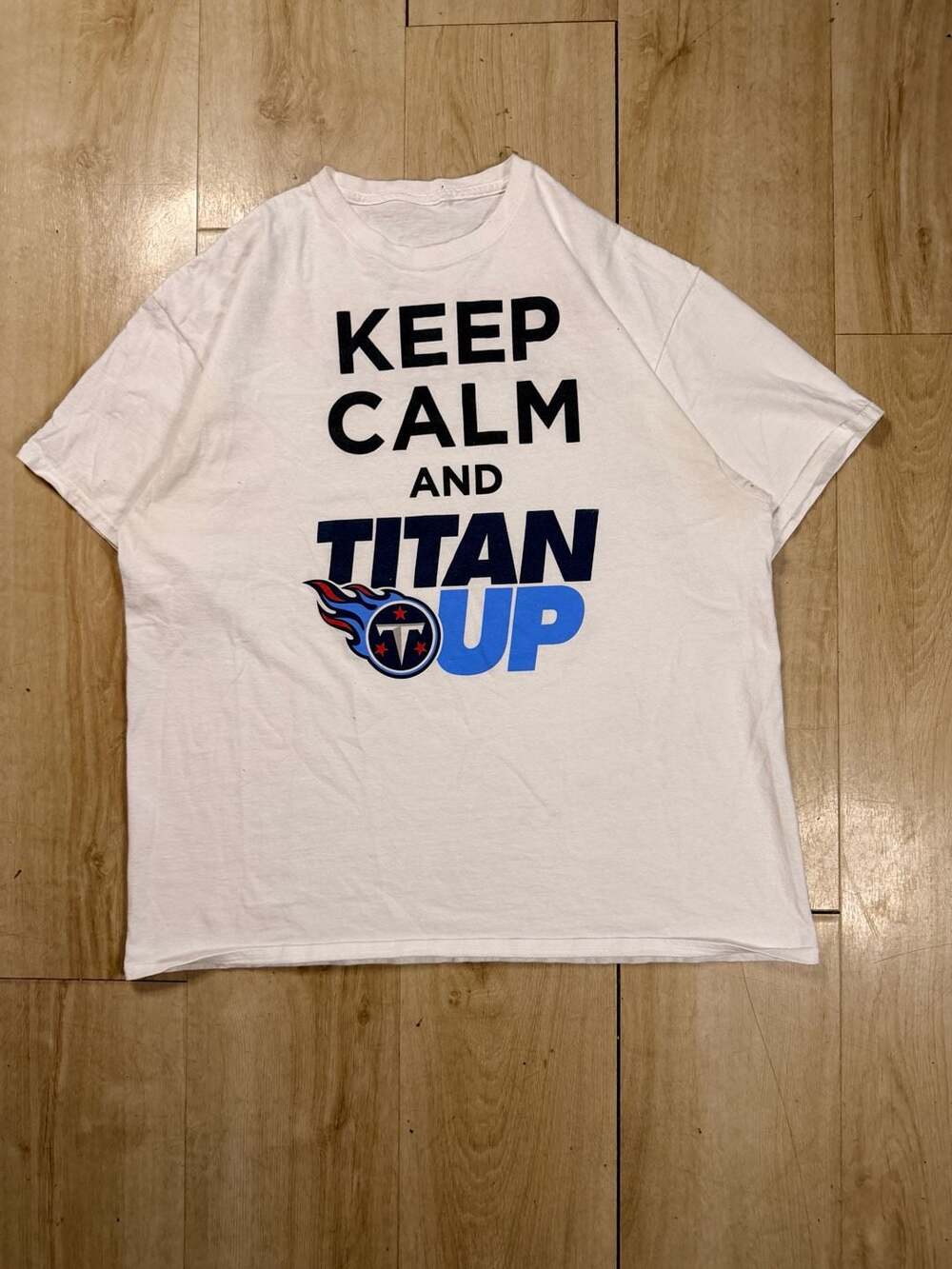 NFL Tennessee Titans Keep Calm And Titan Up T-Shirt